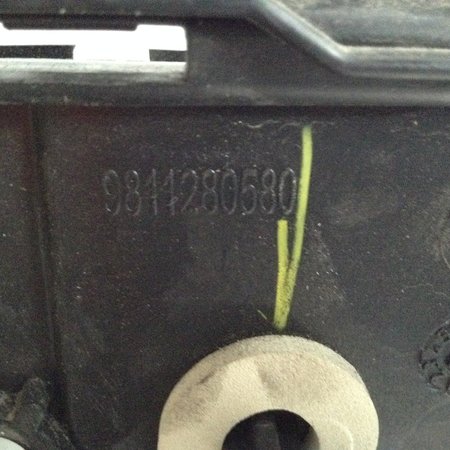 Stoßstangenrahmen hinten 9811280580 Peugeot 3008 P84E