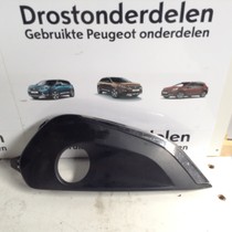 Afdekplaat  9810738177  mistlamp rechts -voor in bumper  van een Peugeot 208