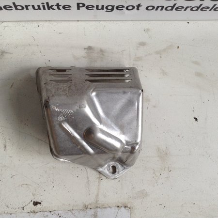 Turbo compressor heat shield from a Peugeot 9807054980