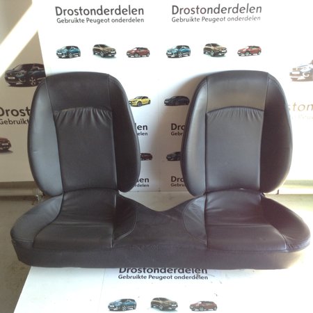 Achterbank Zwart leder peugeot 206cc cabriolet