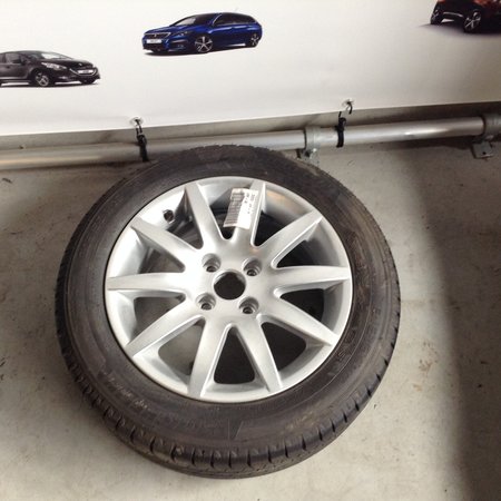 Spare Wheel with Alloy Rim 9680713680 205 / 55R16 Peugeot