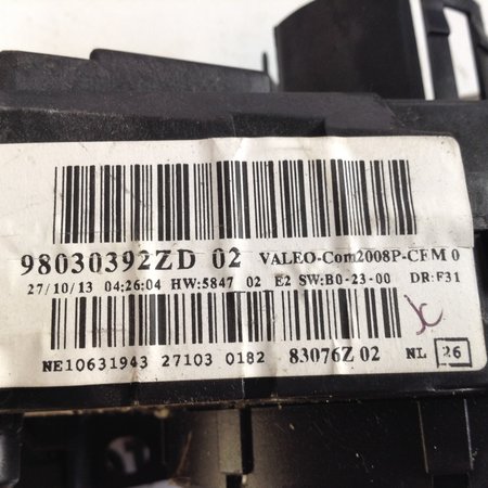 Combi switch 98030392ZD Peugeot 2008