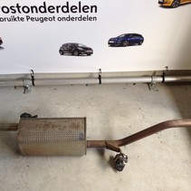 Uitlaat demper  pot  9818336980  PSA  4357 peugeot  208  82pk