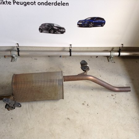 Exhaust silencer pot 9818336980 PSA 4357 peugeot 208 82hp