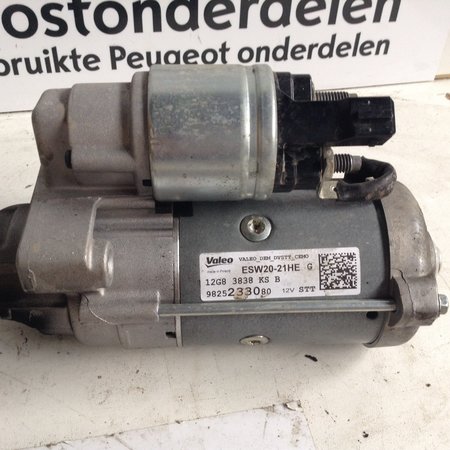 Startmotor 9825233080 peugeot 3008 P84E 1.5 Blue HDI