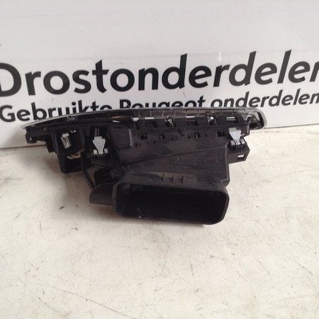Lüftungsdüse links, Chrom, Peugeot 9633131777, Baujahr 2008