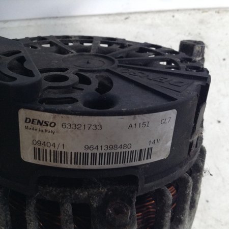 Alternator 9641398480 Peugeot 206 Denso CL7 14V