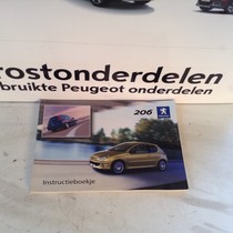 Instruction booklet Peugeot 206 Dutch