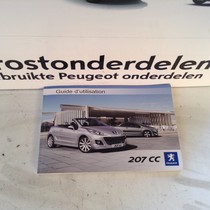 Instructieboekje Peugeot 207CC Franstalig