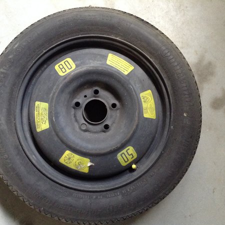 Reserve Wiel Peugeot 125/85/R16 Steek 5x108 Asgat 65.1