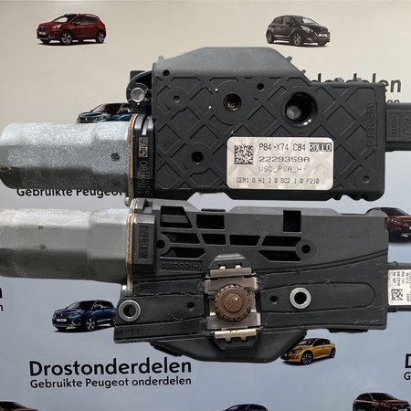 hintere Schiebedach-Rollenabdeckung Motor peugeot 3008 II (1618179880) 2229359A P8X -X74 c84 webasto
