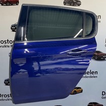 Portier 4Deurs links-achter van een Peugeot 308 kleurcode EEG blauw  9802165680