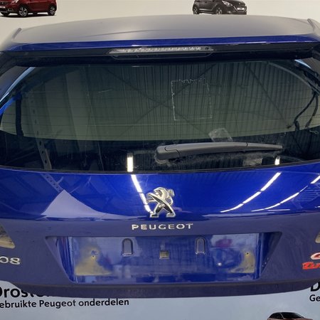 Achterklep peugeot 308 T9 GTI kleurcode EEG blauw  met camera  9677892380