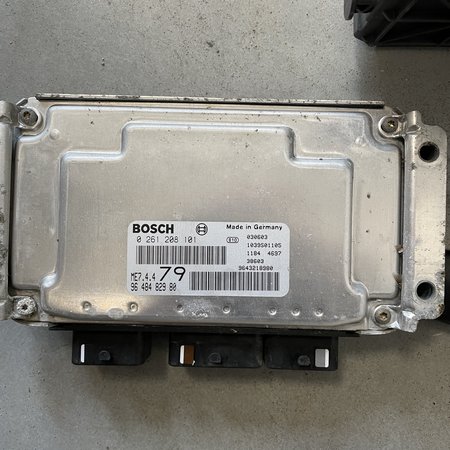 Computer set   Bosch 0261208101 peugeot 206cc cabrio 1.6 16v  9648482980