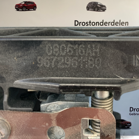 Portiergreep 4 DRS Links-Achter 9672961180 Peugeot 208