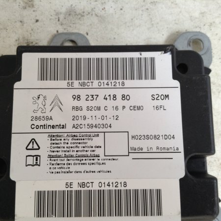 Airbag Module 9823741880 Peugeot 3008 II