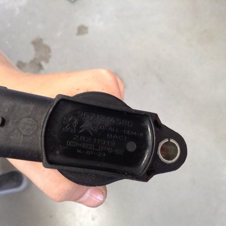 Ignition coil Delphi 9671214580 Peugeot 2008