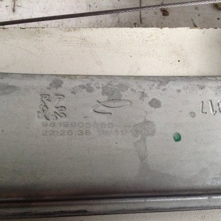 Window Mechanism Left-Front 9815999380/9819905680 Peugeot 2008