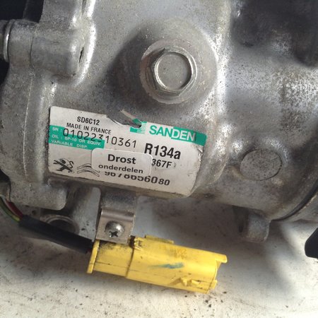 AC pump 9678656080 PEUGEOT 2008 SANDEN 1367F