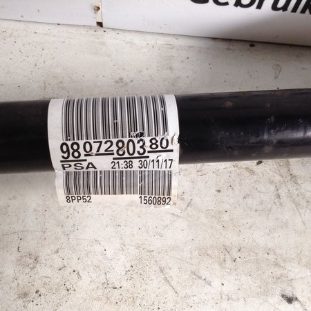 Drive Shaft Right-Front 9807280380 Peugeot 2008