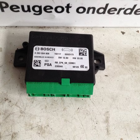 PDC Parkeermodule Voor En Achter 9812049080 Peugeot 308 T9 (1613711380)