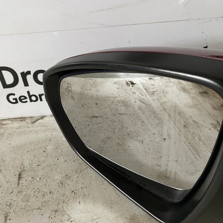 Outside Mirror Left With Blind Spot Monitoring Opel Grandland X Color Red Metallic