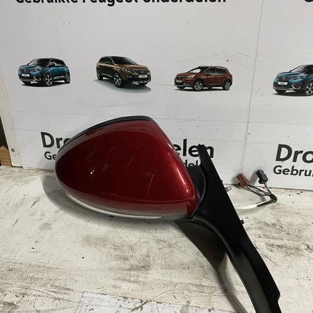 Outside Mirror Right Not Foldable Peugeot 208 Color Red LQV
