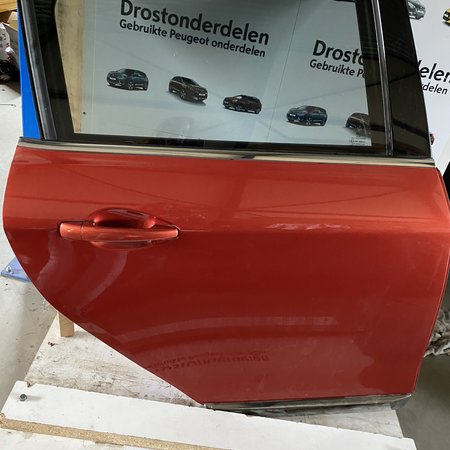 Hintere rechte Tür Peugeot 2008 Farbe Orange