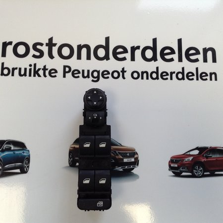 Raamschakelaar Links-Voor 98319761ZD Peugeot 3008 II