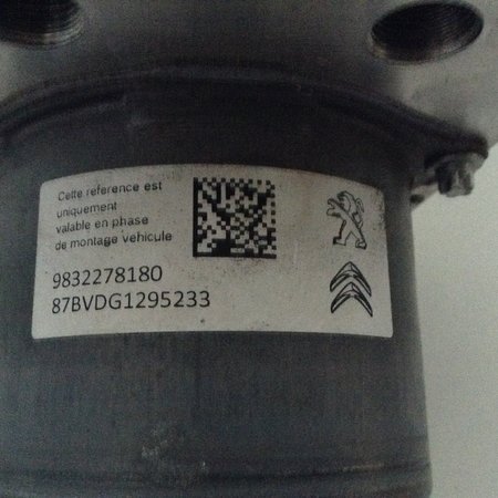 ABS Pumpe 9832278180 Peugeot 3008 II