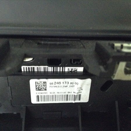 Boordcomputer Display 9824617380 Peugeot 208 II P21E