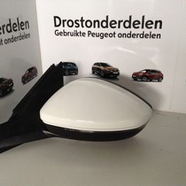 Buiten Spiegel Links Peugeot 208 II P21E Kleur Wit EWP