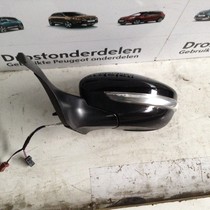 Outside mirror left foldable Peugeot 208 Color Black KTV