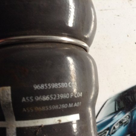 Suction hose 9685598580 Peugeot 208