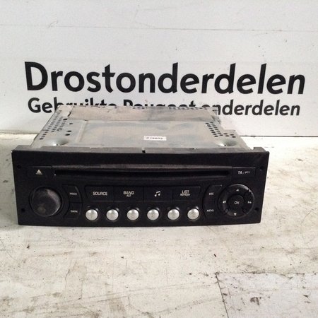 Radio CD Player 96766518XT Peugeot 207 Continental