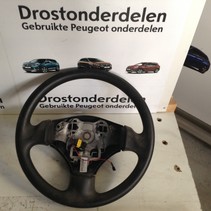 Steering wheel Leather 96441164ZR Peugeot 206