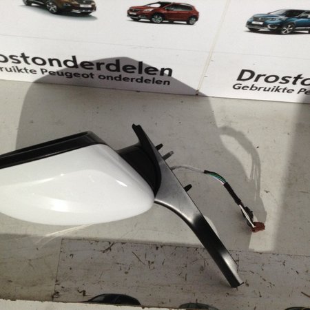 Outside Mirror Right Not Foldable Peugeot 208 Color White EWP