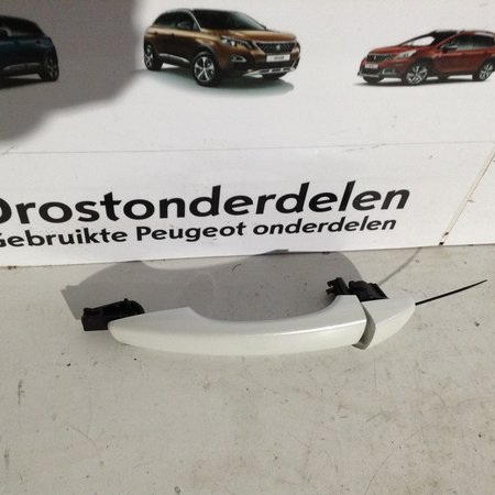 Türgriff hinten links Peugeot 308 T9 Farbe Perlweiß KWED