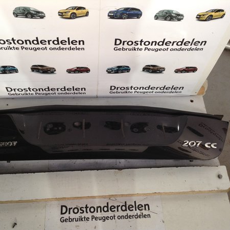 Onderstuk Achterklep Peugeot 207CC Kleur Zwart (860688)