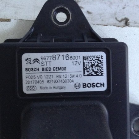 Herstarten Motor 9677871680 Peugeot 2008 Bosch 12V