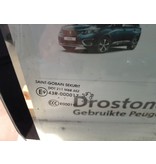 Door Window Right-Front Peugeot 207CC Color 43R-000017 E000191