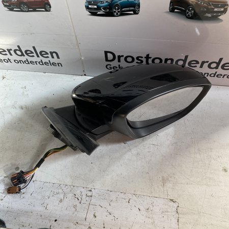 Buitenspiegel Rechts 98088637XT Peugeot 308 T9 KTV Zwart