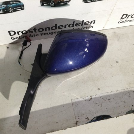 Buitenspiegel Links Niet Inklapbaar Peugeot 2008 Blauw KUC