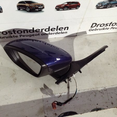 Buitenspiegel Links Niet Inklapbaar Peugeot 2008 Blauw KUC