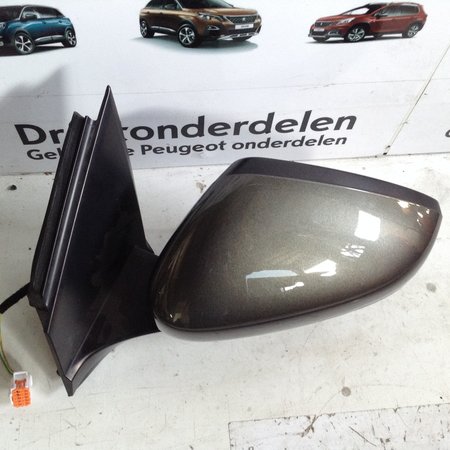 Mirror Left Foldable Peugeot 3008 II P84E Color Gray EKLD