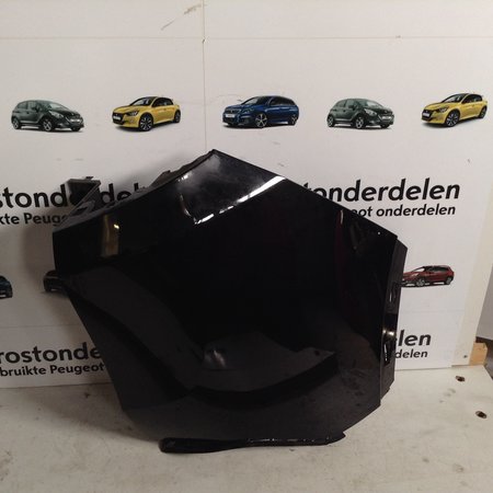 Hoekstuk Achterbumper Rechts 9811018977 Peugeot 3008 II P84E Kleur Zwart KTV