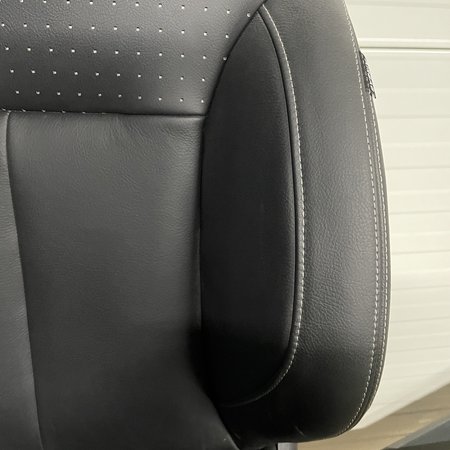 Front Seat Left Full Leather Black With Seat Heating Peugeot 2008