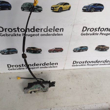 Deurslot Mechaniek Links-Achter Met Kinderslot Peugeot 207 (9137G0)