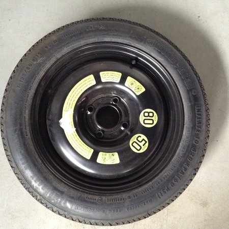 Spare wheel / Homecomer Peugeot 125/80/R15 Continental