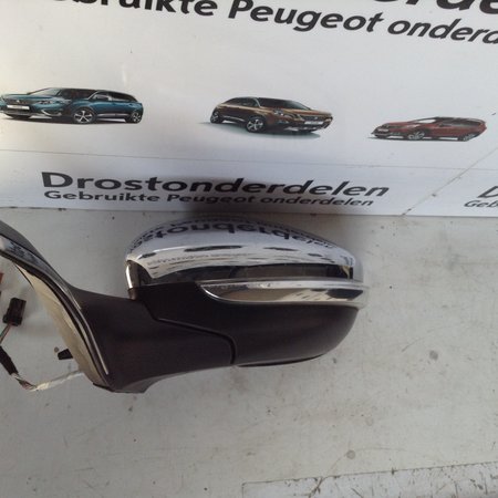 Buitenspiegel Links Inklapbaar Chroom Peugeot 208 Allure